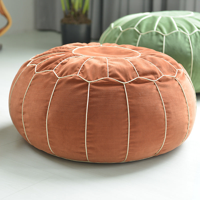Candy Color Velvet Cute Puff Beanie Sofa